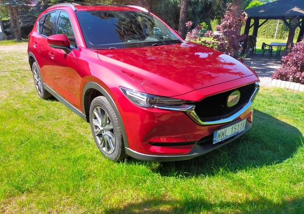 Mazda CX-5 cena 139900 przebieg: 46000, rok produkcji 2021 z Marki małe 466